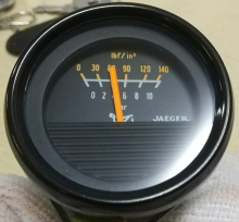Manmetro. Reloj presin aceite Jaeger 10 bar