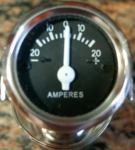 Amperímetro 42 mm. 20-0-20