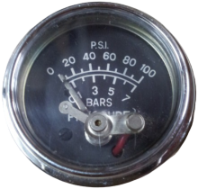 Reloj presi�n 52mm 0-7 kg/cm2