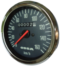 Cuentakm. Veloc�metro Ossa 250 PEPSI