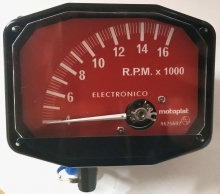 Motoplat Rojo 0-16000 rpm por inducción