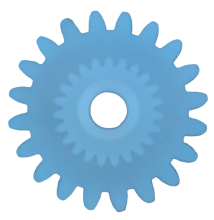 PI�ON 20X23 DIENTES PARA VELOCIMETRO PORSCHE 944