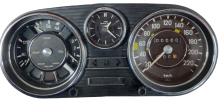 CUADRO DE INSTRUMENTOS VELOCIMETRO MERCEDES W114 W115 W=0.8625 220 km/h