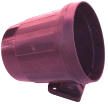 Capilla de pl�stico para reloj autom�vil 52mm di�metro