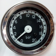 Manómetro. Reloj presión aceite 20 bar