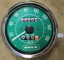 Ossa Enduro, Desert, Phantom, SDR, E73, Pioneer Speedometer