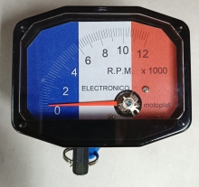 Motoplat Bandera de Francia 0-12000 rpm por induccin